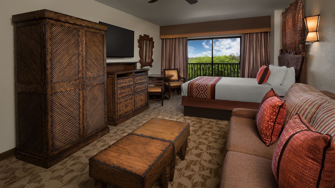 Deluxe Studio room at Disney's Animal Kingdom Villas